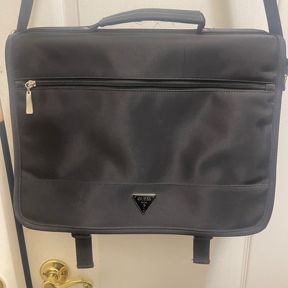 GUESS Black Nylon Exterior Laptop Bags in new conditions - Picture 4 of 16